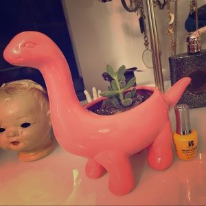 Brand New Pink Dinosaur Planter 💖🦕💖